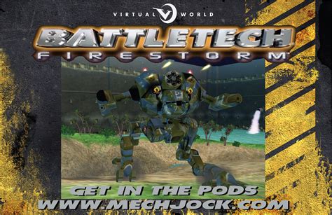 BattleTech Firestorm Ad for MechJockdotcom | Sarna.net
