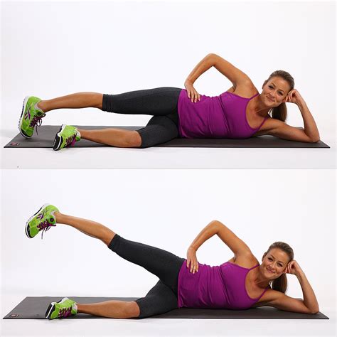Side-Lying Leg Lift | Best IT Band Exercises | POPSUGAR Fitness Photo 8