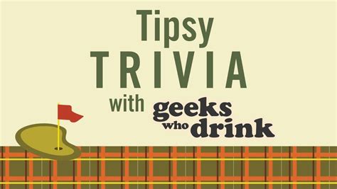 Tipsy Trivia at Tipsy Putt Monterey!, Tipsy Putt Monterey, 25 September ...