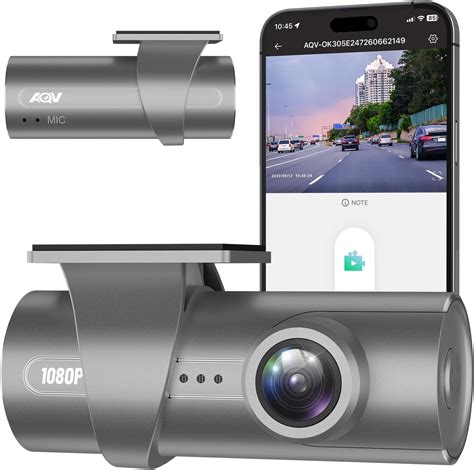 Amazon.com: Dash Cam Front and Rear with WiFi, 1080P FHD Dash Camera ...