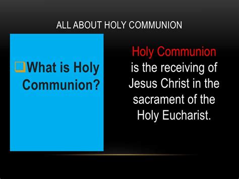 Holy Communion Explained 的图像结果