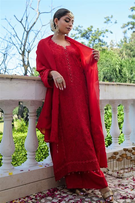 Scarlet Grace Kurta Set – Diantha Official