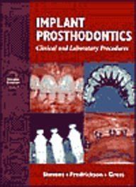 Buy Implant Prosthodontics: Clinical and Laboratory Procedures Book ...