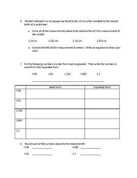 Image result for Eureka Math 5th Grade Module 1 Lesson 10 Worksheet