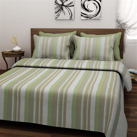 Buy Raisa Panipat Weave Handloom 120 TC Cotton Double Bed Cover ...