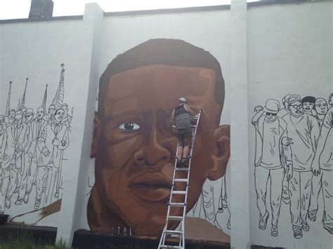 Street Artist Creates Mural To Honor Freddie Gray - Baltimore Magazine