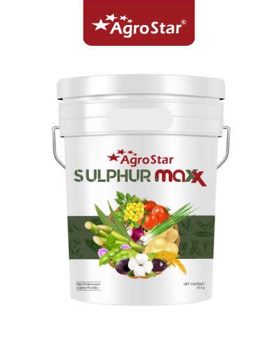 AgroStar Sulphur Maxx (Sulphur 90% Granular) 3 kg Bucket - Agrostar
