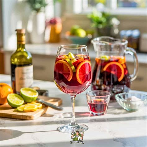 Classic Red Wine Sangria Cocktail Recipe - Thirsty Tales