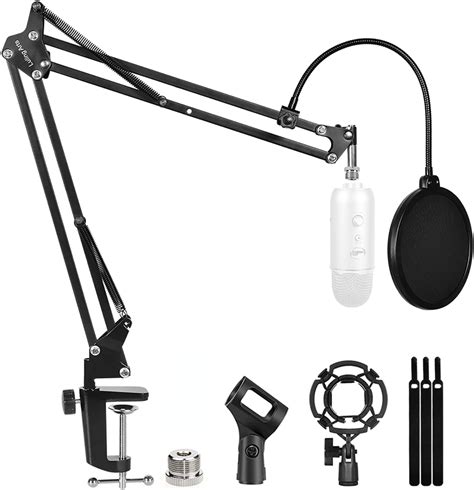 Microphone Stand for Blue Yeti, Boom Arm Scissor Mic India | Ubuy