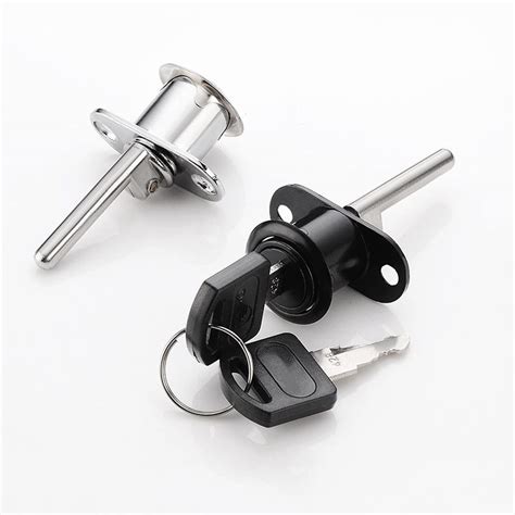 VICTAC Office Drawer Lock Cabinet Plunger Lock with 2 Keys for Office ...
