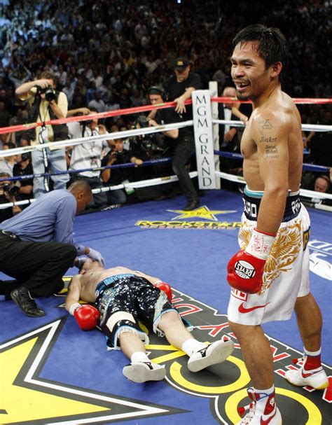 Top five Manny Pacquiao knockouts