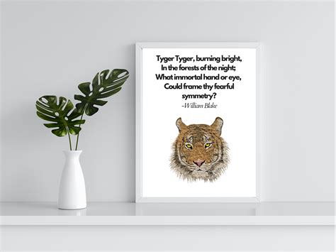 Tiger Tiger Burning Bright