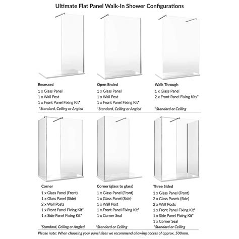 Kudos Ultimate-8 Flat-Glass Walk In Wetroom Shower Screen, Brushed Gold ...