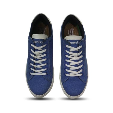 Greensole Blue Canvas Womens Shoes– GreenSole