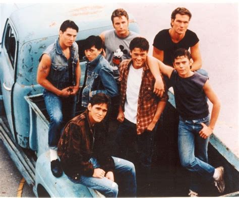 The Greasers from Francis Ford Coppola's "The Outsiders" (1983 ...