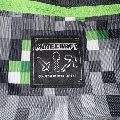 Minecraft Designed by Jinx Book bag Great condition... - Depop