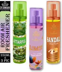 Formless Attarful, Flower & Sandal 1pc Each Room Air Freshener Spray ...