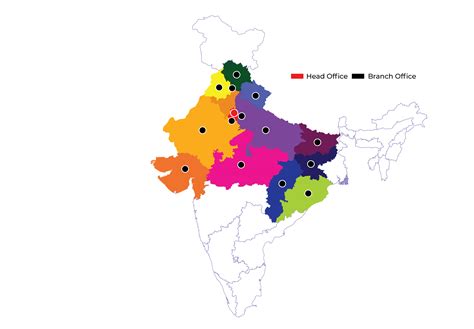 Geographical Spread - Security & Facility Management Locations