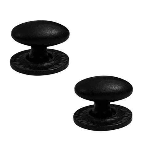 Shristy Hardware Abida Black Antique Iron Cabinet Knob (Black Powder ...
