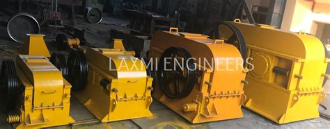 2 Stage V- Belt Pulley Driven Roller Crusher, Capacity: 2 - 30 Tph ...
