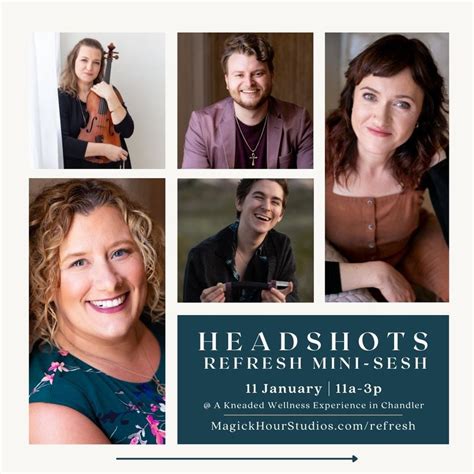 Refresh Your Headshots Mini-Sessions, 797 N Alma School Rd B-2 ...