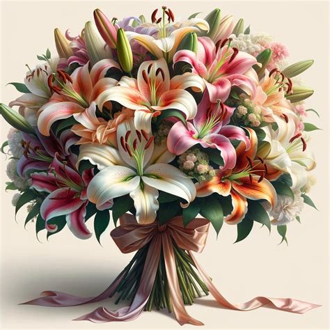 Buy Lily Flower Bouquet With Comprehensive Guide 2024 » Belconi.com.my