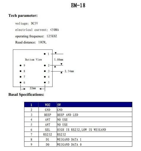 Em18 Module Interfacing with Raspberry Pi 的图像结果