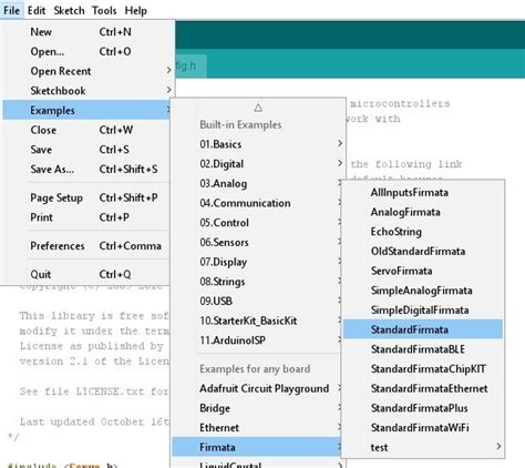 Image result for Arduino Firmata Tutorial