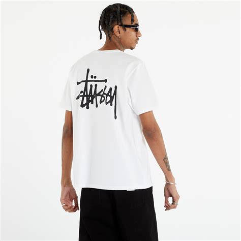 T-shirts Stüssy Basic Stussy Tee UNISEX White (1904870 white) | Footshop