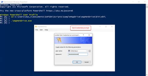 How to Create Map Drive On PowerShell Script 的图像结果