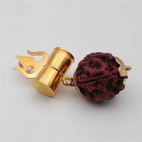 Shiv Trishul with Damru Locket – Dharmsaar