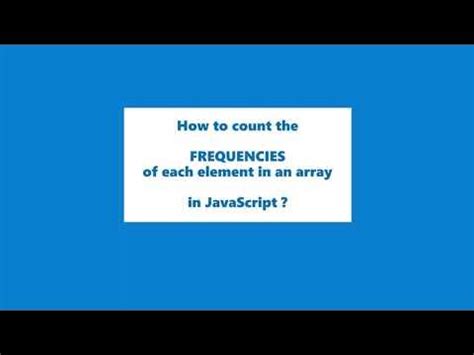 Image result for JavaScript Tutorial Draw Frequency