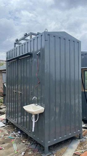 Portable Toilets - GI Pre Fabricated Portable Toilet Cabin Manufacturer ...