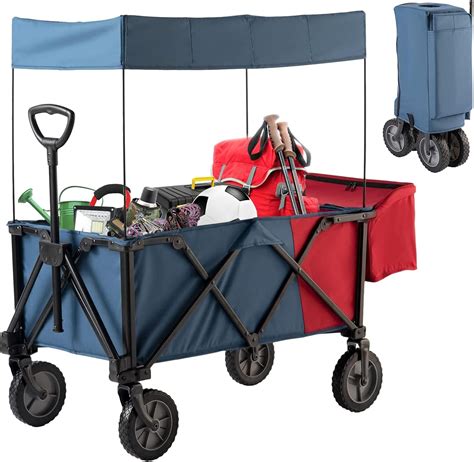 Amazon.com: Macwell Wagons Carts Heavy Duty Foldable 300lbs with ...