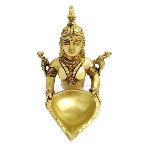 NagKanya Diya in Brass for Decoration