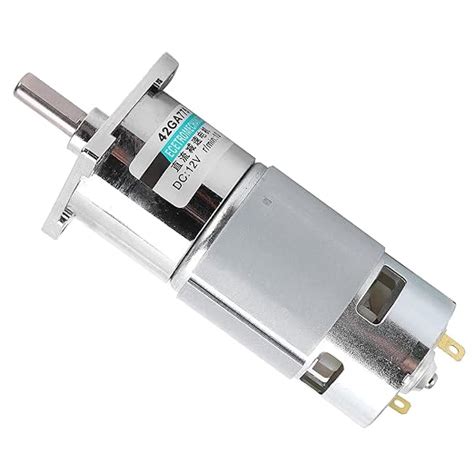 Micro Motor, 12V DC Gear Motor Permanent Magnet Mini Low Speed for ...
