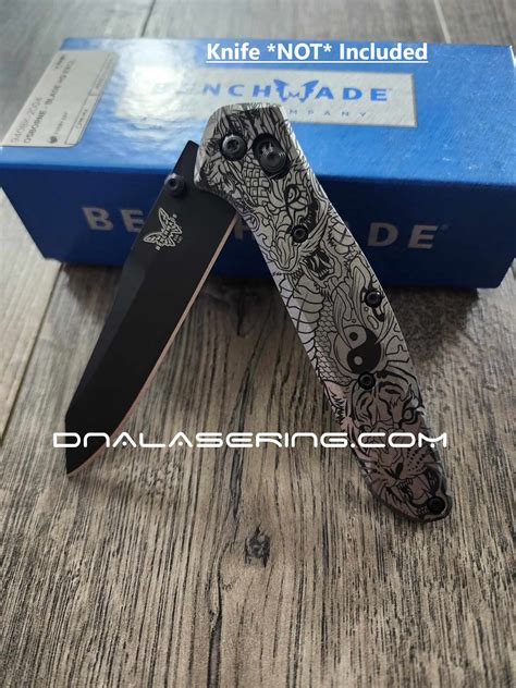 Benchmade 940 Osborne – Dragon Tiger Yin-Yang – Deep Laser Engraved ...