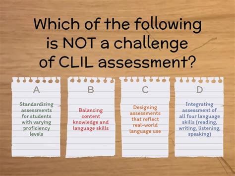 Image result for CLIL Assessment Task