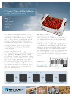 Videojet 2351 and 2361 | Videojet