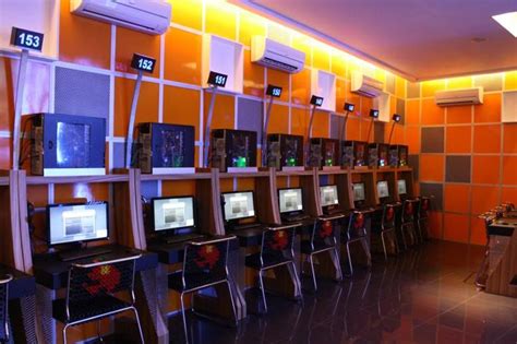 Image result for Internet Cafe Computer Table