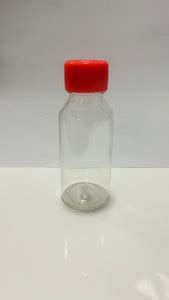 Glaze Plastic 60 ML PET Bottle with Inner Cap FOR HOMEOPATHIC ...
