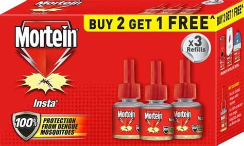 Buy MORTEIN INSTA MOSQUITO KILLER LIQUID REFILL OF (45ML*3) BUY 2 GET 1 ...