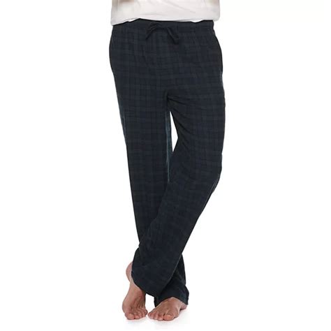 Men's Croft & Barrow® Plaid Flannel Sleep Pants