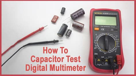 Image result for Testing Capacitor with Multimeter
