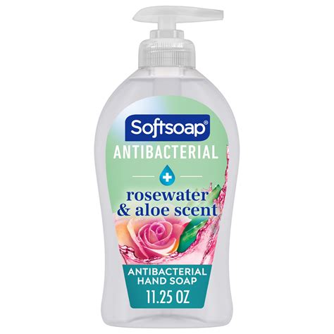Softsoap Antibacterial Sensitive Liquid Hand Soap, Hypoallergenic ...