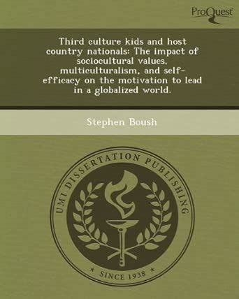 Buy Third Culture Kids and Host Country Nationals: The Impact of ...