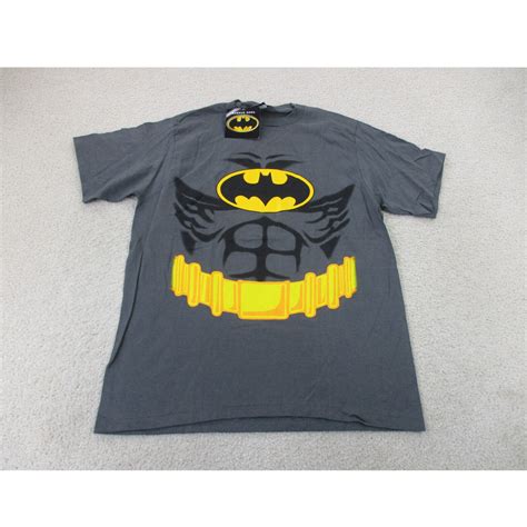 Vintage VINTAGE Batman Shirt Adult Large Gray Black DC Comics Super ...