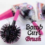 3D Spherical Comb Japan Lucky Bomb Curl Brush Full Round Hot Curling ...