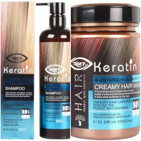 Buy DTMTV keratin Shampoo 500 ml and Hair Mask 1000 ml for Extra ...