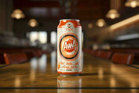 AW Cream Soda 30622364 Stock Photo at Vecteezy